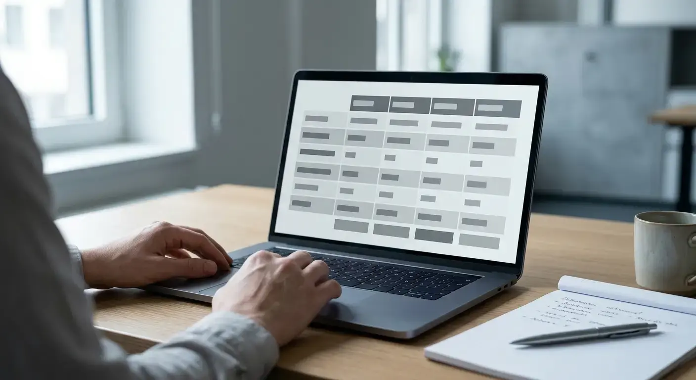 Vergleich von Gebührenstrukturen verschiedener Wettanbieter auf Laptop-Bildschirm
